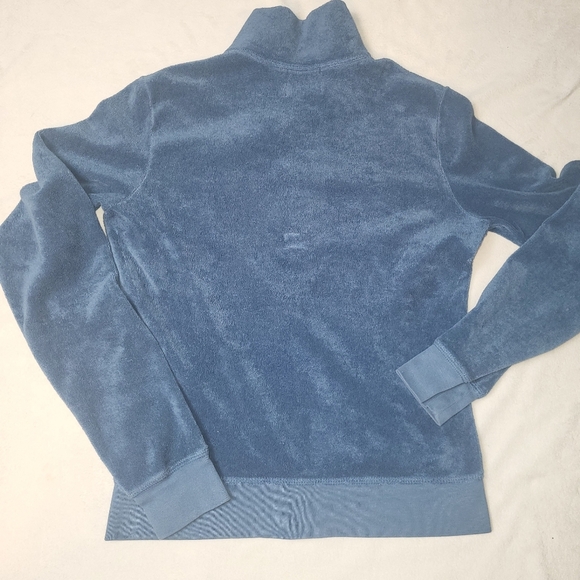 Juicy Couture Terry Cloth Zip-Up Jacket  Women's Size Medium "J" Zipper Charm - Picture 3 of 9